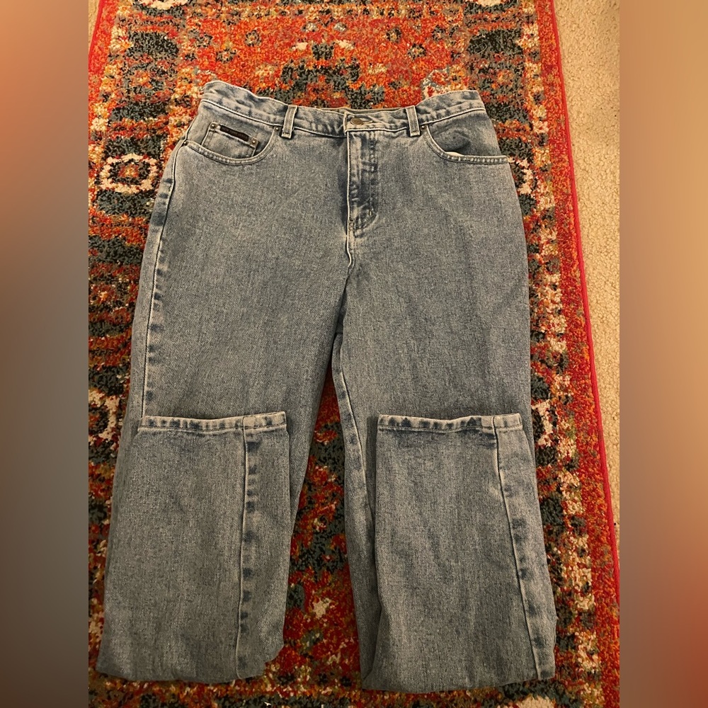 Vintage New York and Company mom jean straight leg. Size 12 petite.